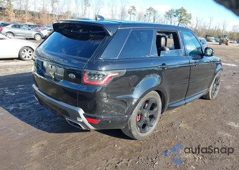 2019 Land Rover Range Rover Sport Hse z USA, uszkodzony, nr VIN SALWR2RV0KA844541